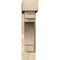 Ekena Millwork Merced Block Rough Sawn Bracket w/ Offset Brace, Douglas Fir, 6"W x 24"D x 24"H BKT0604X24X24MRC05RDF - alternate 2